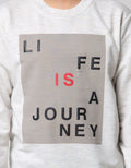 SWEATSHIRT LIFE IS A