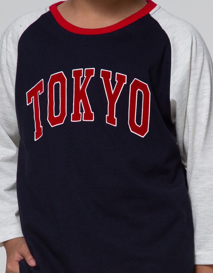 Nevada Long Sleeve Raglan Tokyo