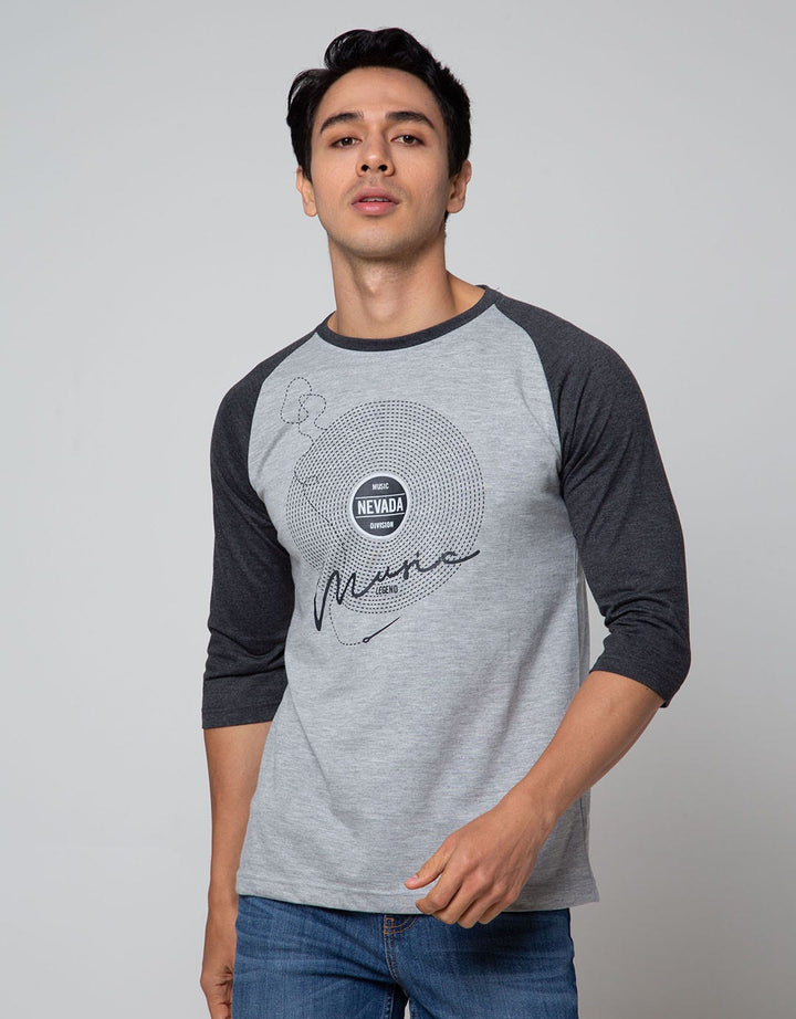 Nevada 3/4 Raglan T-Shirt Music