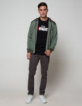 JACKET KNIT HOODIE