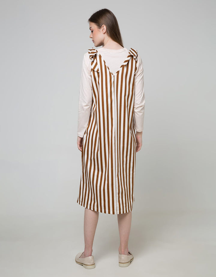 OVERALL MIDI SKIRT