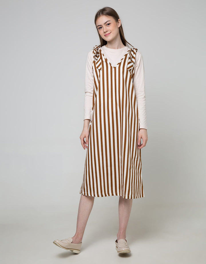 OVERALL MIDI SKIRT