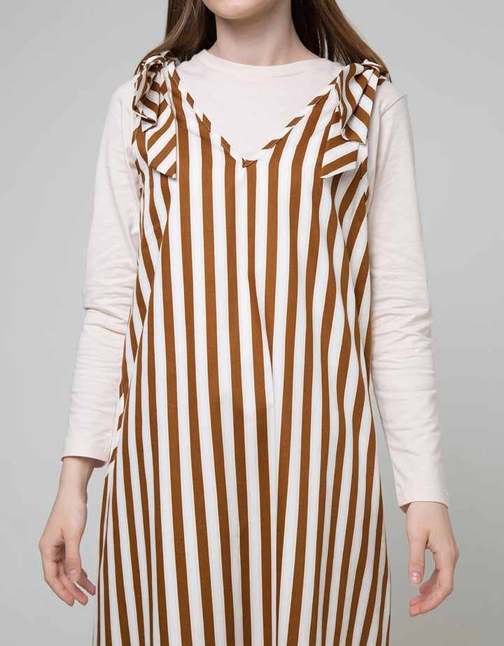 OVERALL MIDI SKIRT
