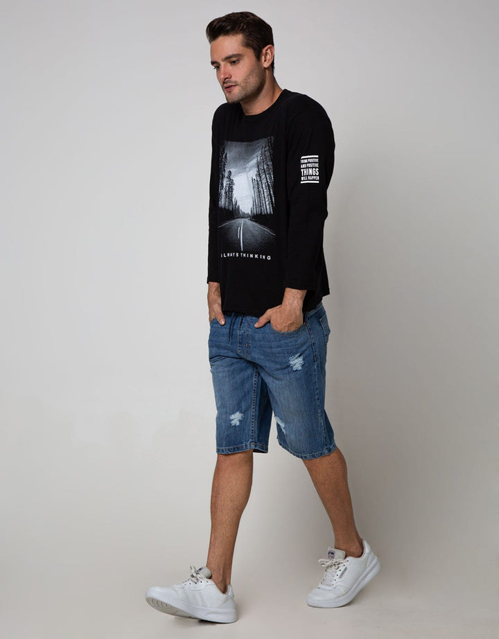 DENIM SHORT PANTS