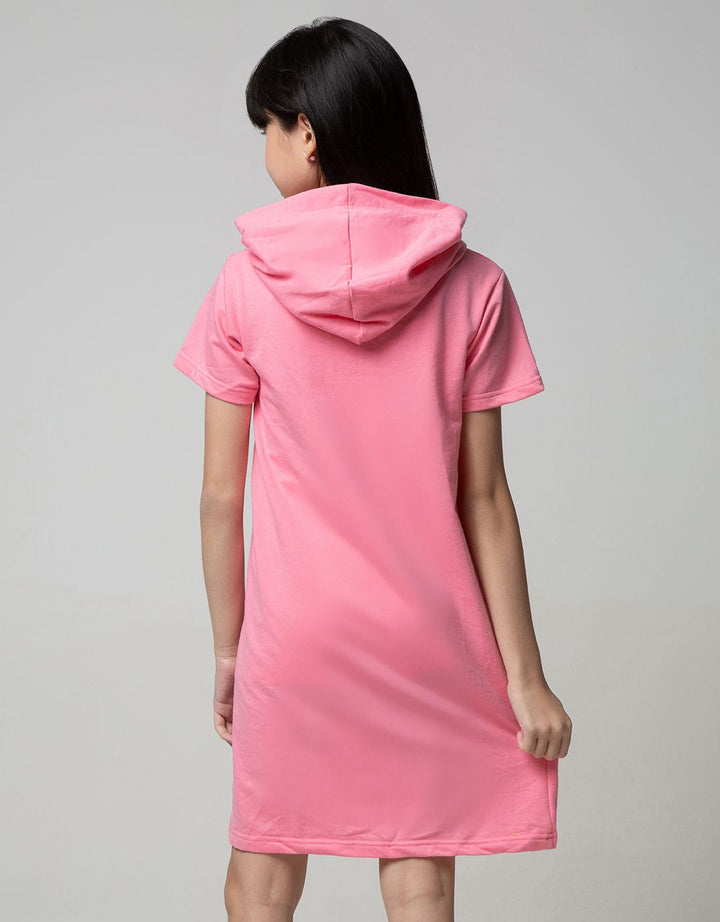 SS MIDI DRESS HOODIE