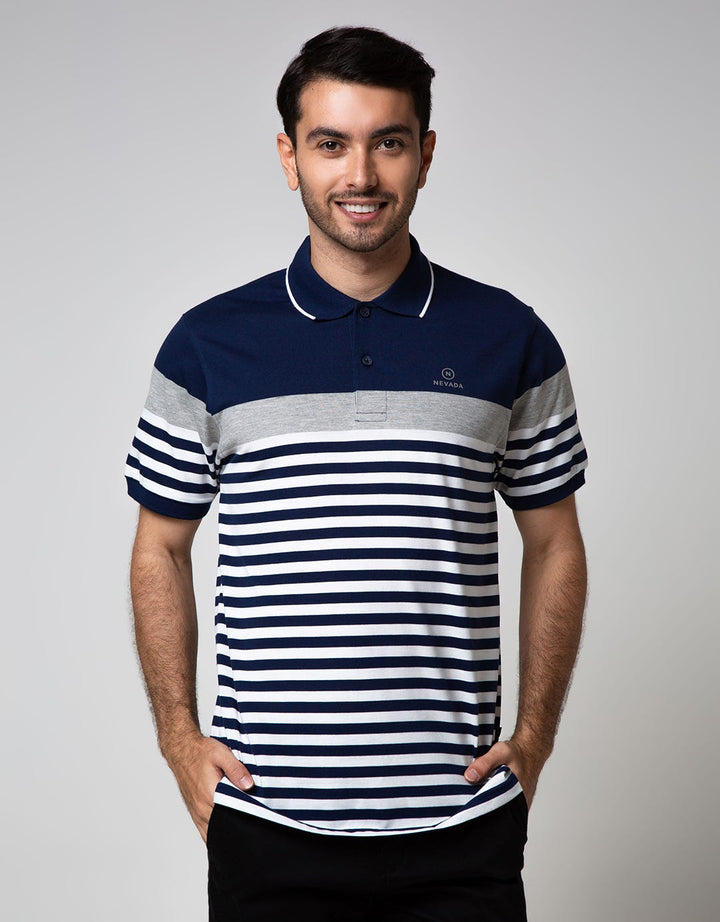 SS POLO SHIRT STRIPE