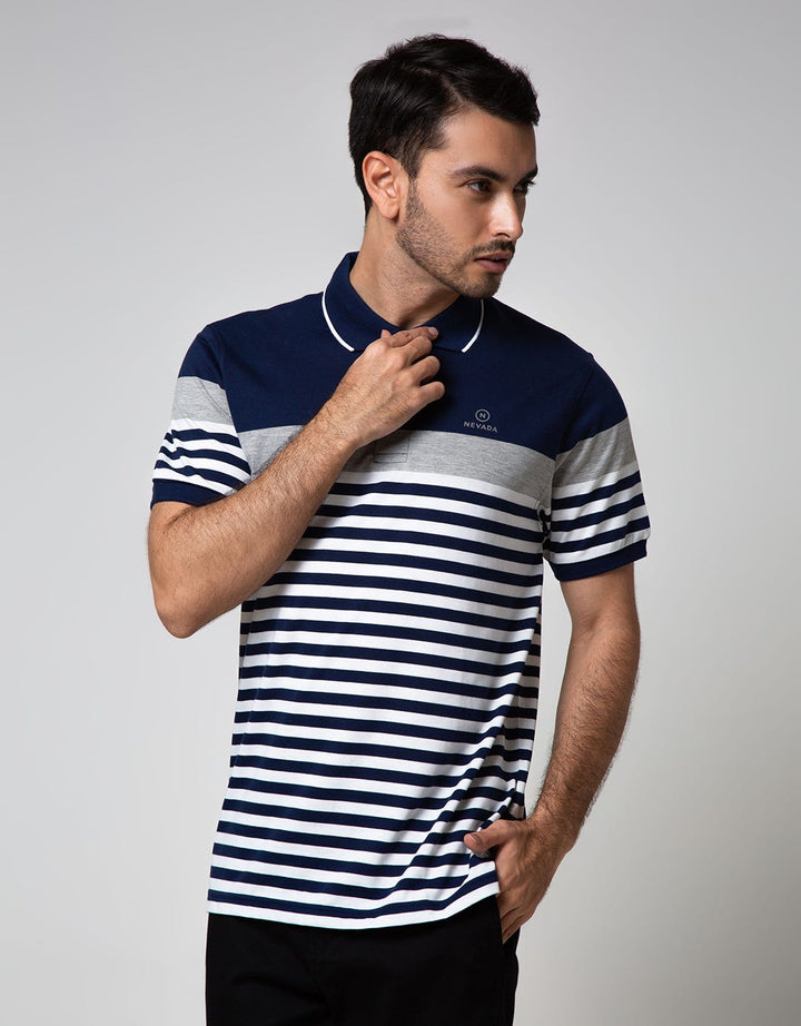 SS POLO SHIRT STRIPE