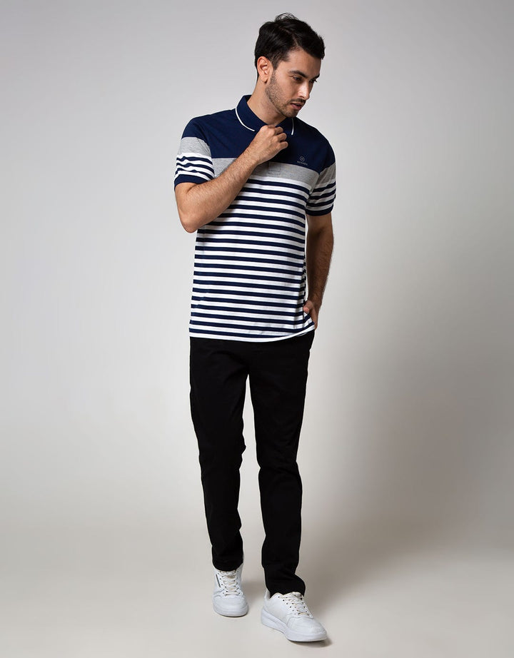SS POLO SHIRT STRIPE