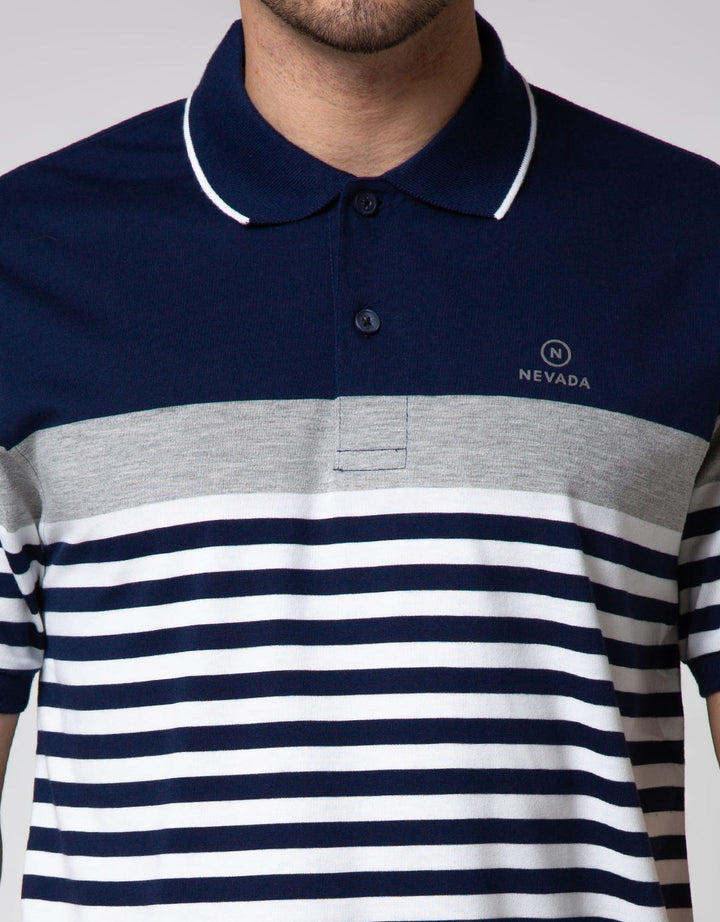 SS POLO SHIRT STRIPE