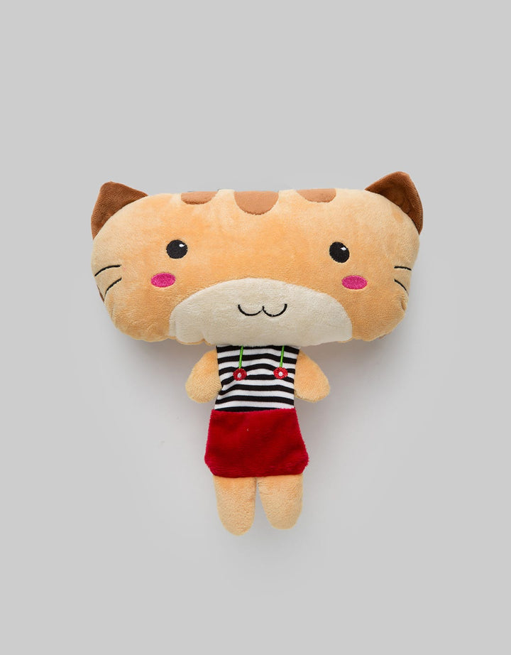 Little M Animal Plush Neck Pillow Cat