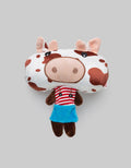 Little M Animal Plush Neck Pillow Cow