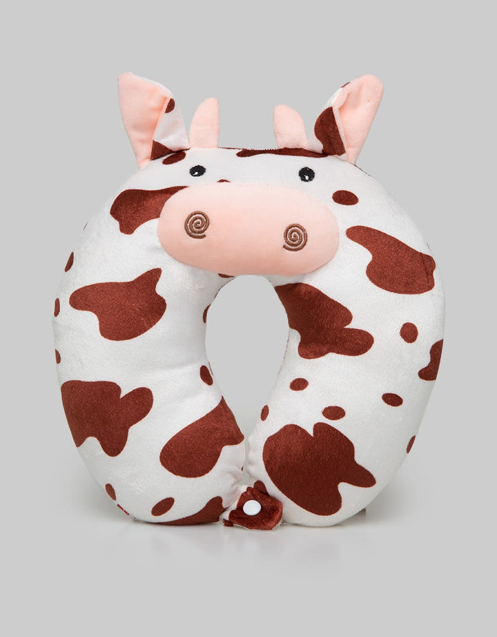 Little M Animal Plush Neck Pillow U Cow