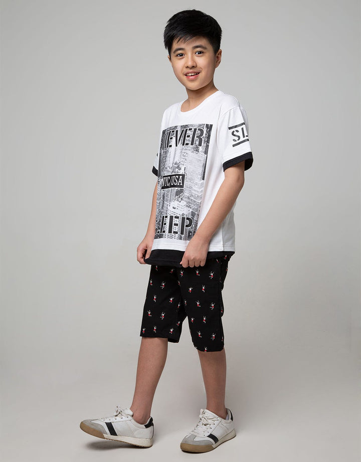 SS TSHIRT NEVER SLEE