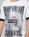 SS TSHIRT NEVER SLEE