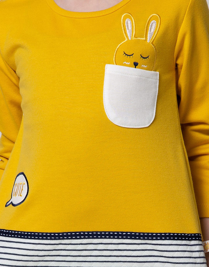 Little M Long Sleeve T-shirt Print Salur Bunny