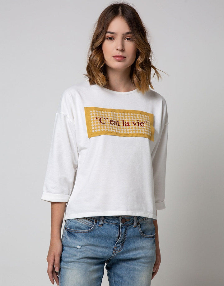 SS T-SHIRT WITH APP