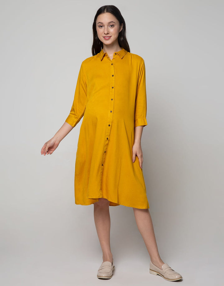 St. Yves Mom 7/8 Dress Solid Rytw