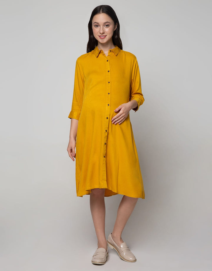 St. Yves Mom 7/8 Dress Solid Rytw