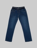 Little M Denim Long Pants Regular Rib Stretch 2Face