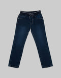 Little M Denim Long Pants Regular Rib Stretch 2Face