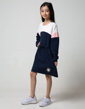LS MIDI DRESS CUT &