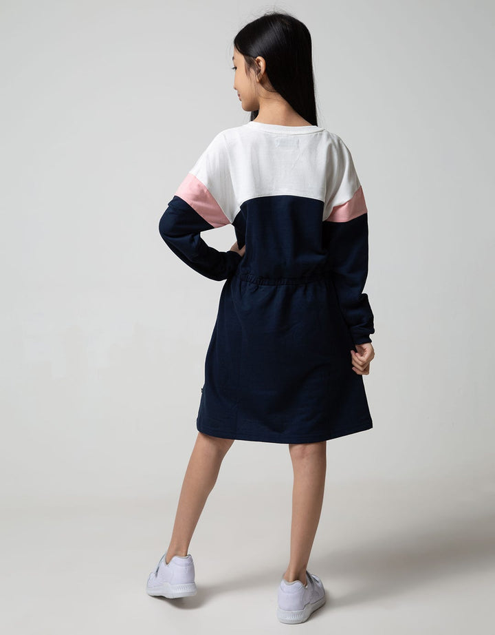 LS MIDI DRESS CUT &