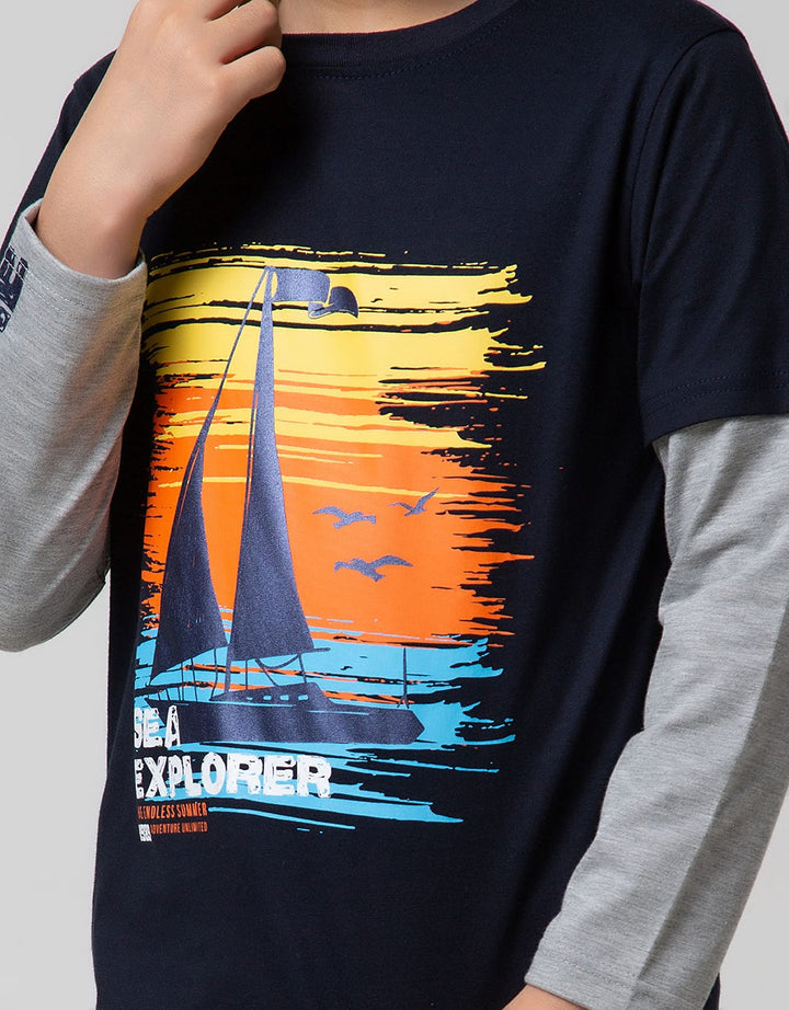 LS T-SHIRT PRINTNOFL