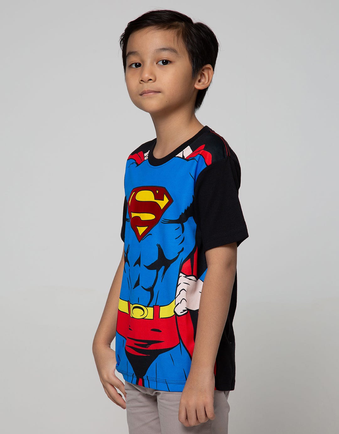 Character Superman Kaos Kostum Full Body