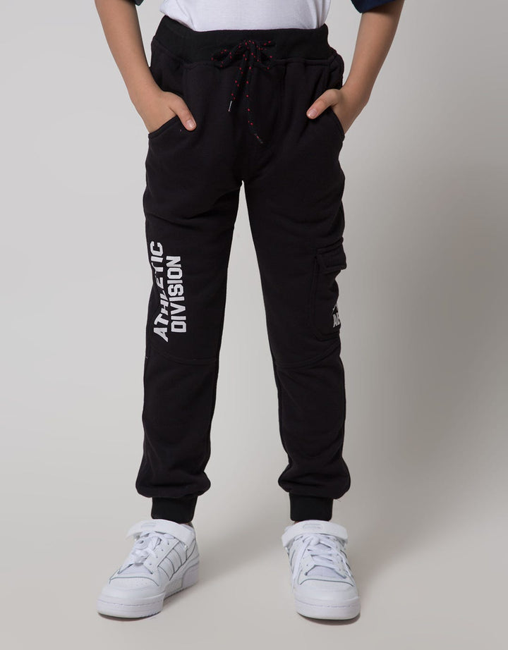 Aero Jogger Knitting Rib Side Cargo Pocket