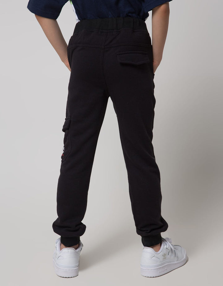 Aero Jogger Knitting Rib Side Cargo Pocket