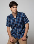 Nevada Short Sleeve Shirt Check Bio Wash