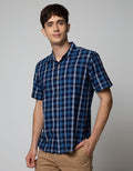 Nevada Short Sleeve Shirt Check Bio Wash