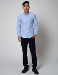 Cole Long Sleeve Shirt Stripe Brook Brother