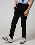 Nevada Kids Long Pants Twill Ribbon Stretch
