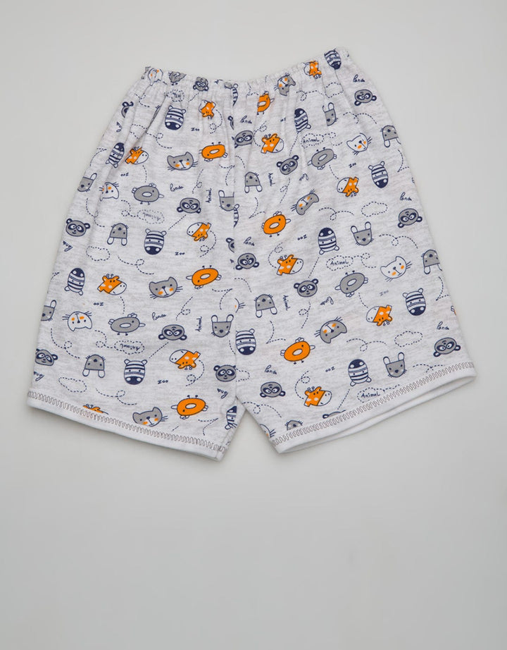 Pipiniko Shorts Pants Fullprint Animal Zoo