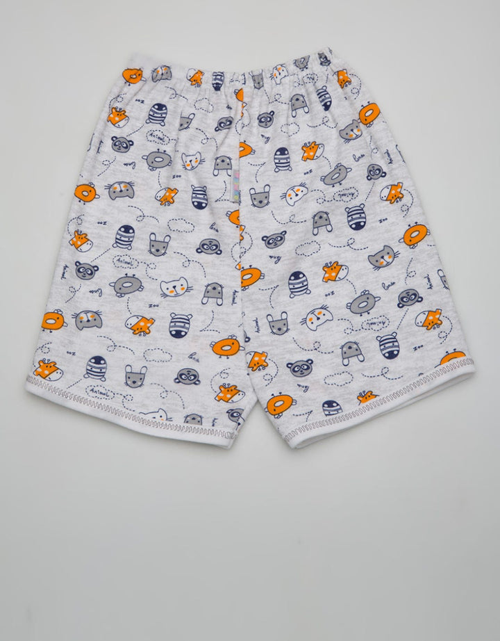 Pipiniko Shorts Pants Fullprint Animal Zoo