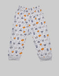 Pipiniko Long Pants Rib Fullprint Animal Zoo
