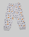 Pipiniko Long Pants Rib Fullprint Animal Zoo