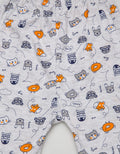 Pipiniko Long Pants Rib Fullprint Animal Zoo