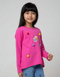 Little M Ls T-Shirt Pom2 Warna Sequin Rainbow