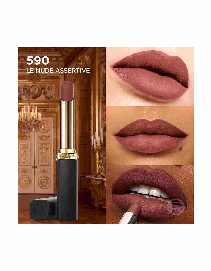 L'Oreal Color Riche Intense Volume Matte Lipstick 590 Le Nude Assertive