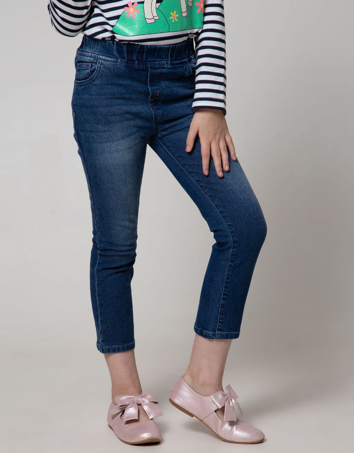 PANTS DENIM BORDIR W