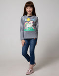 PANTS DENIM BORDIR W