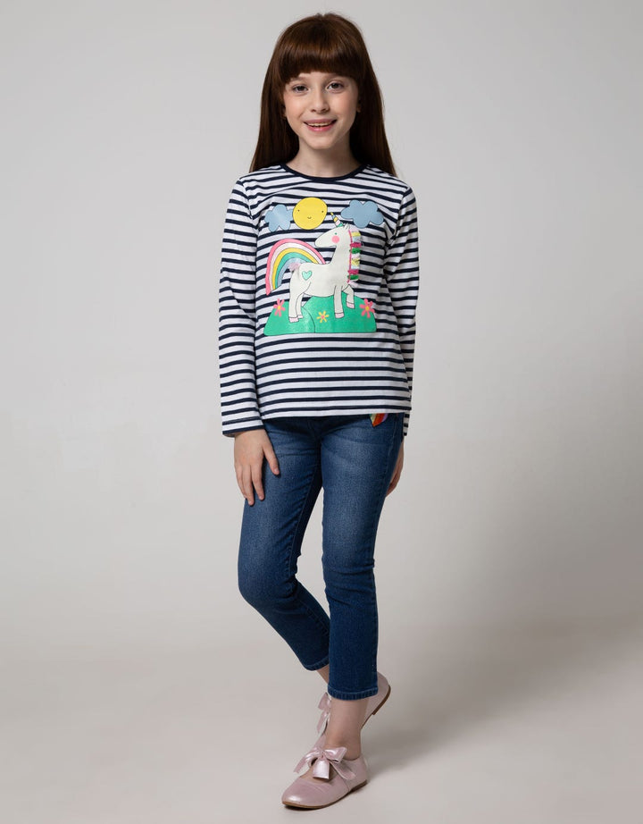 PANTS DENIM BORDIR W