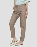 Connexion Twill Stretch Karet Blkg Celana Panjang Wanita