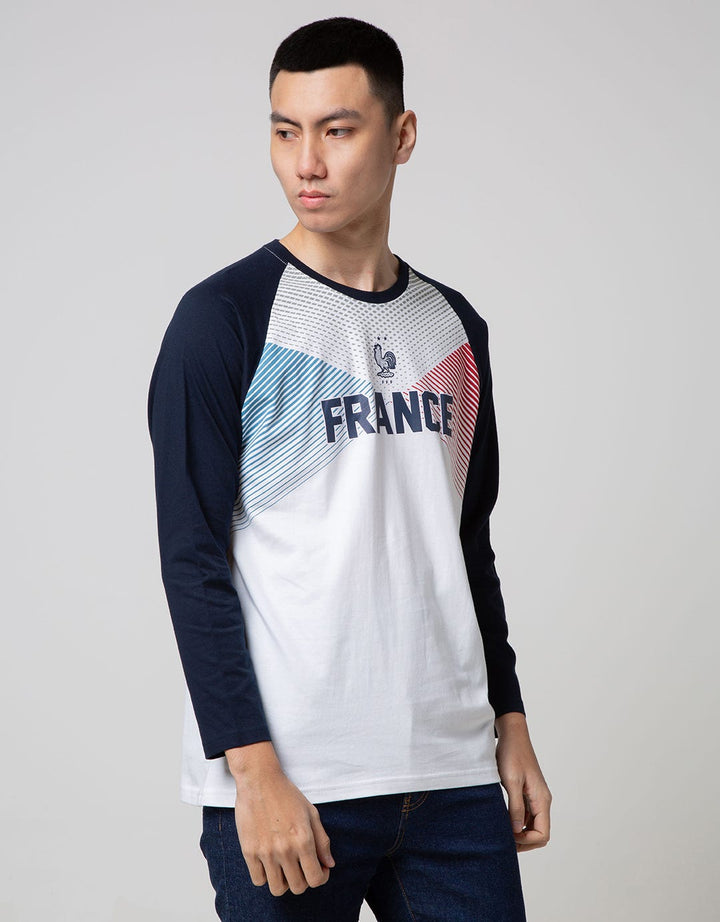 T Zone Long Sleeve Raglan T-Shirt Football France