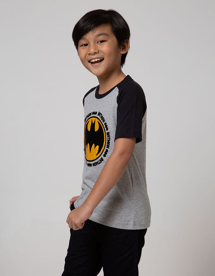 Batman Character Crusader Flocking T-shirt