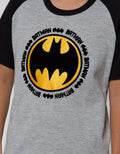 Batman Character Crusader Flocking T-shirt