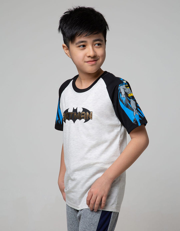 Batman Character Full Screen Printed Raglan T-Shirt