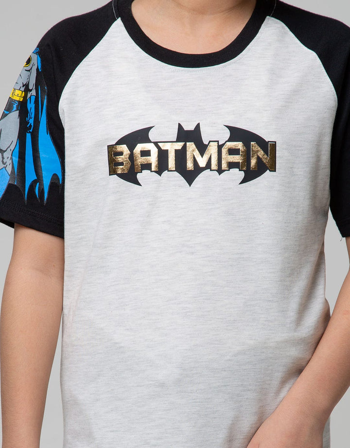 Batman Character Full Screen Printed Raglan T-Shirt